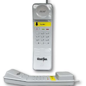 Ghost Face Phone with Sound Accessory Prop