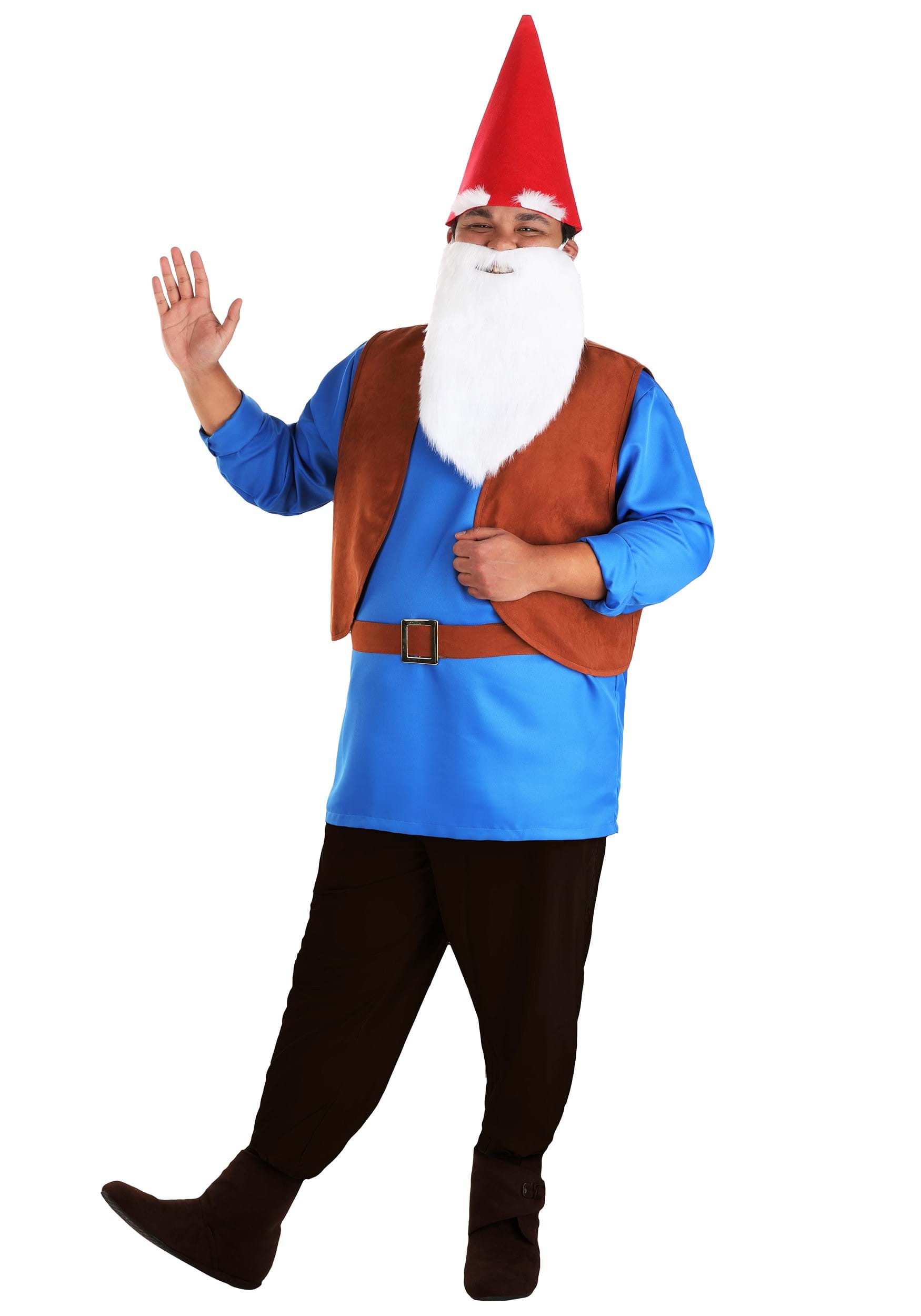 Plus Size Gnome Costume for Men