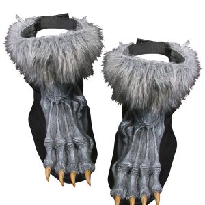 Silver Werewolf Shoe Covers