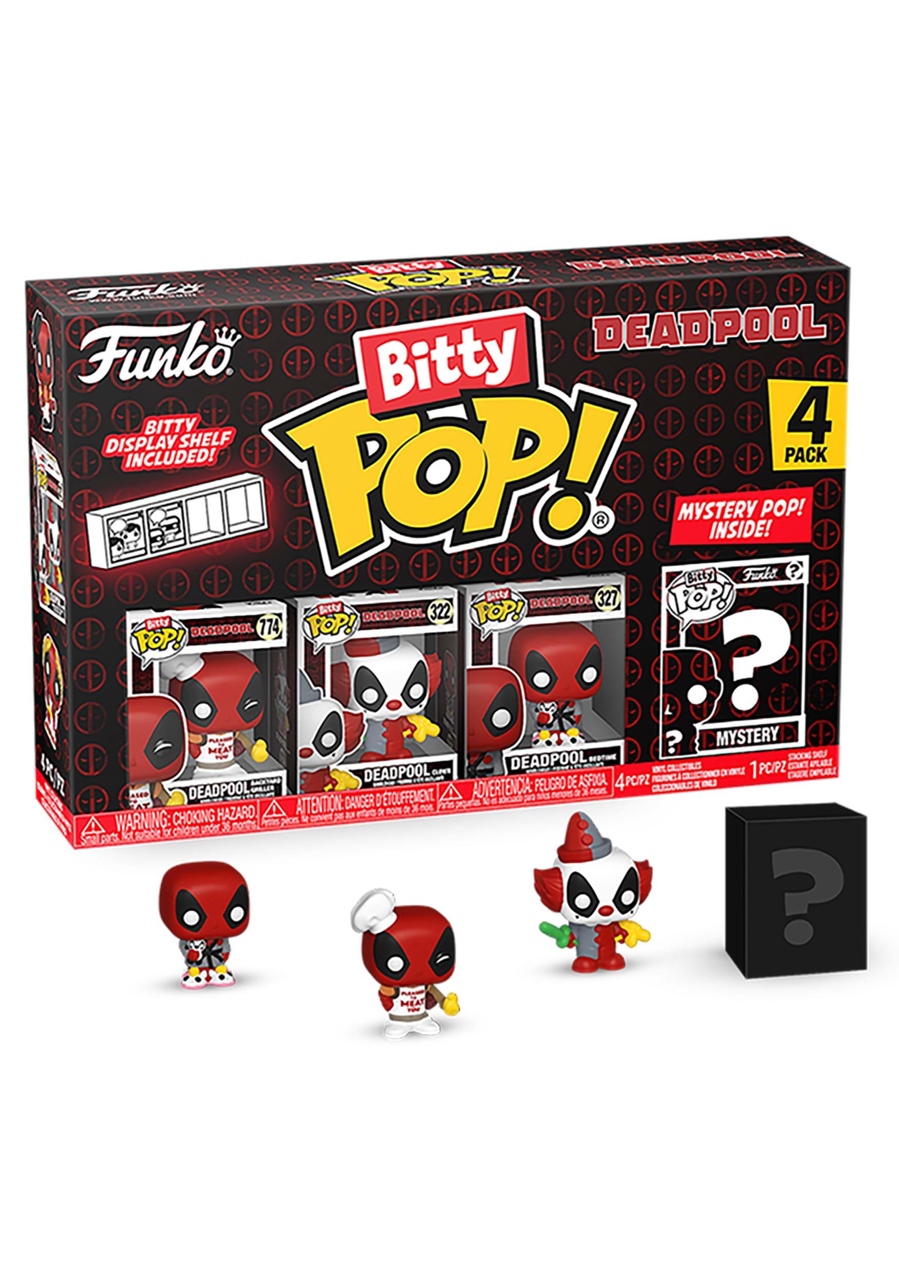 Bitty POP! Marvel - Deadpool Backyard Griller 4 Pack