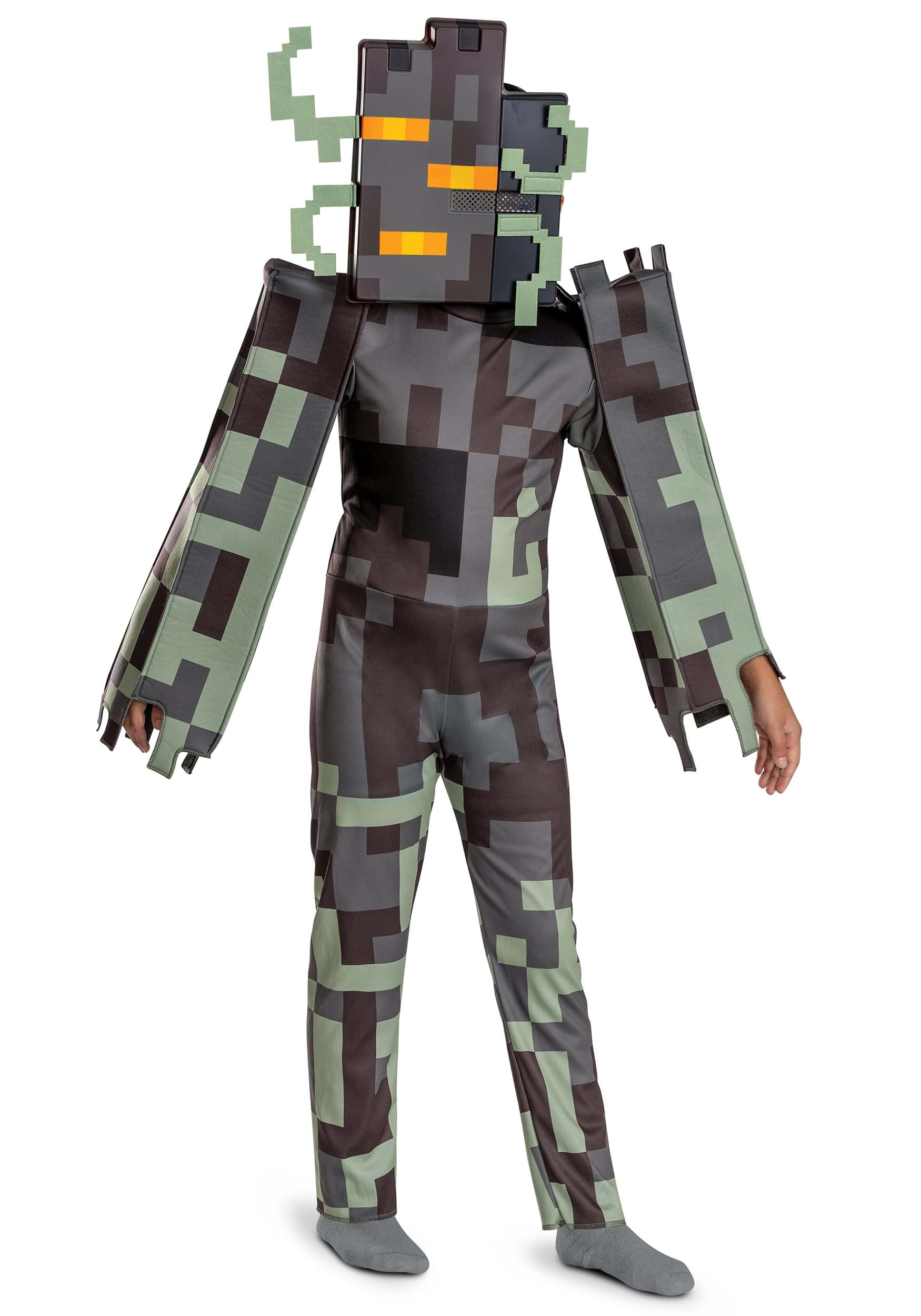 Kid's Minecraft Classic Creaking Costume