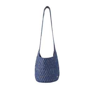 Lani Raffia Crochet Small Sac