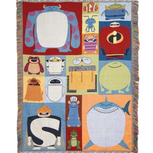Pixar Characters Tapestry Throw