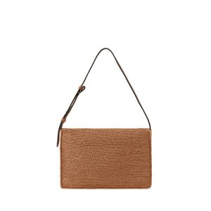 Poppy Raffia Crochet Crossbody