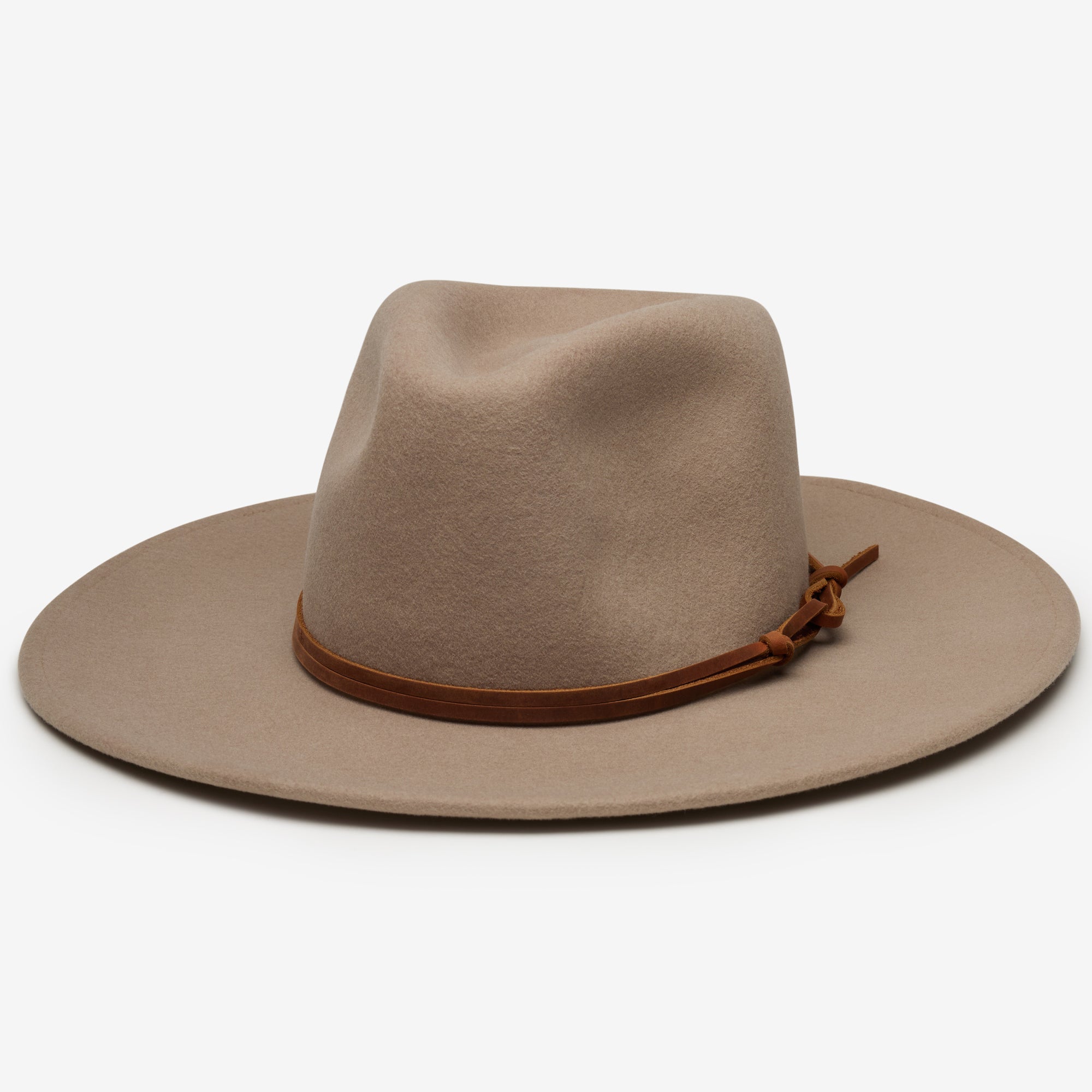 Riley Fedora | Taupe
