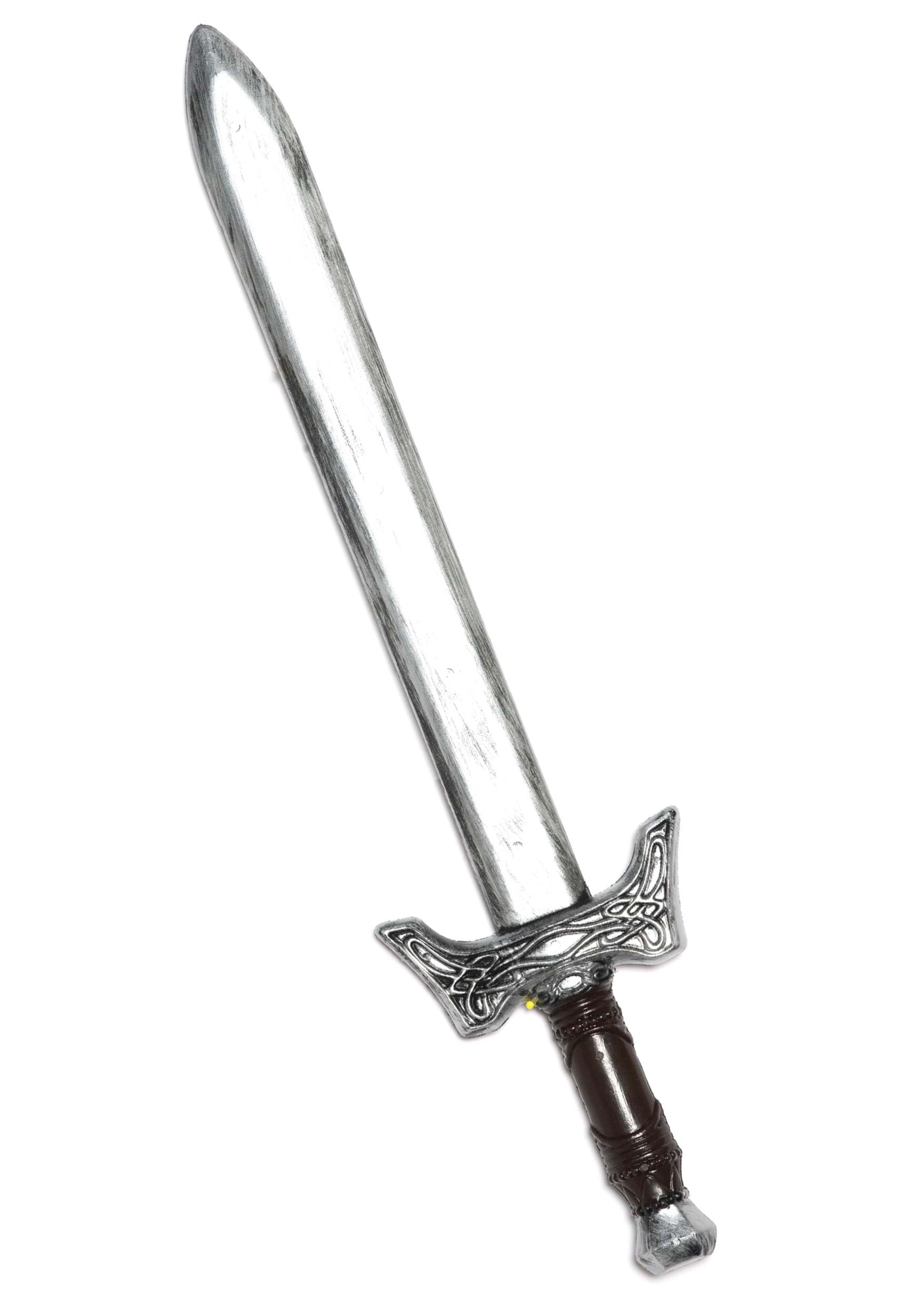 Silver Toy Sword Costume Weapon