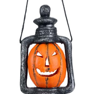 14-Inch Light Up LED Pumpkin Lantern Decoration