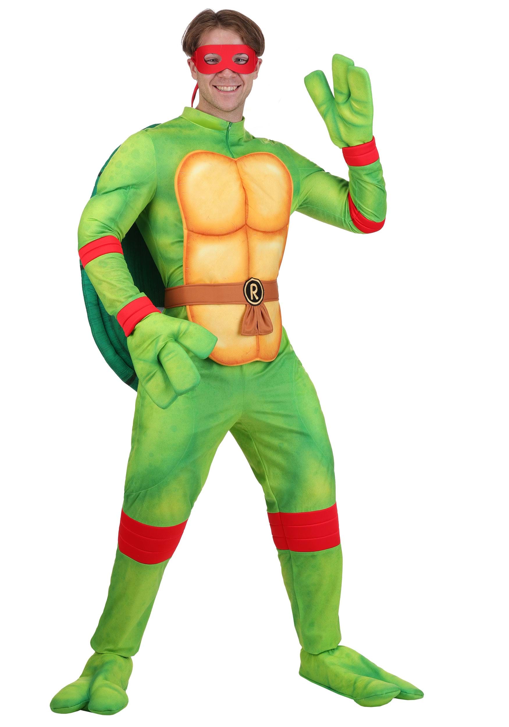 Adult Deluxe Teenage Mutant Ninja Turtles Raphael Costume