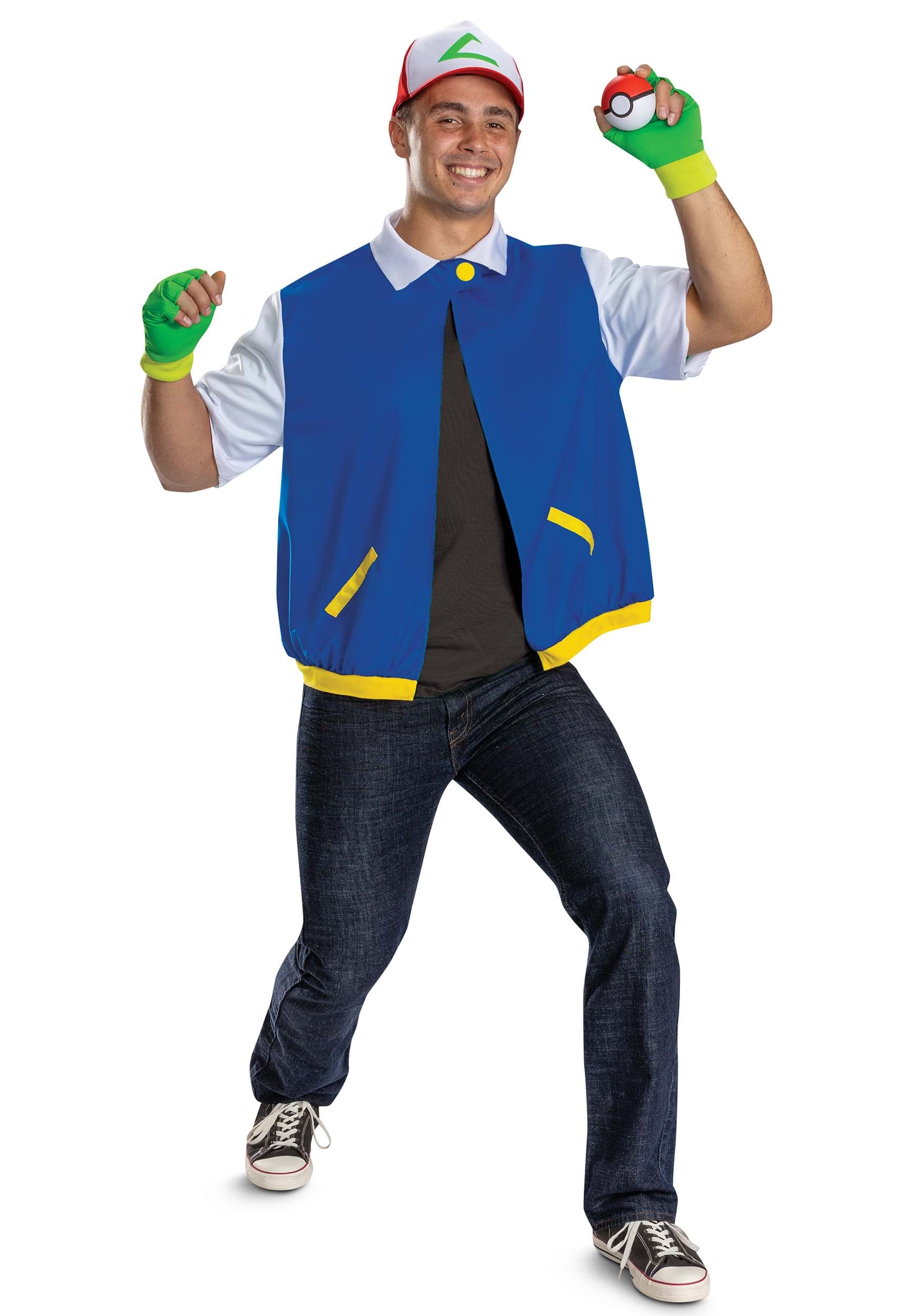Adult Pok??mon Ash Ketchum Accessory Kit