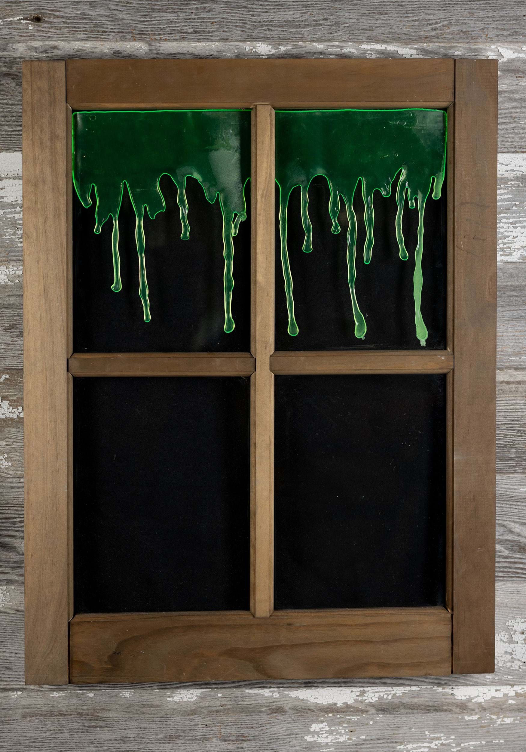Alien Dripping Ooze Window Halloween Decoration