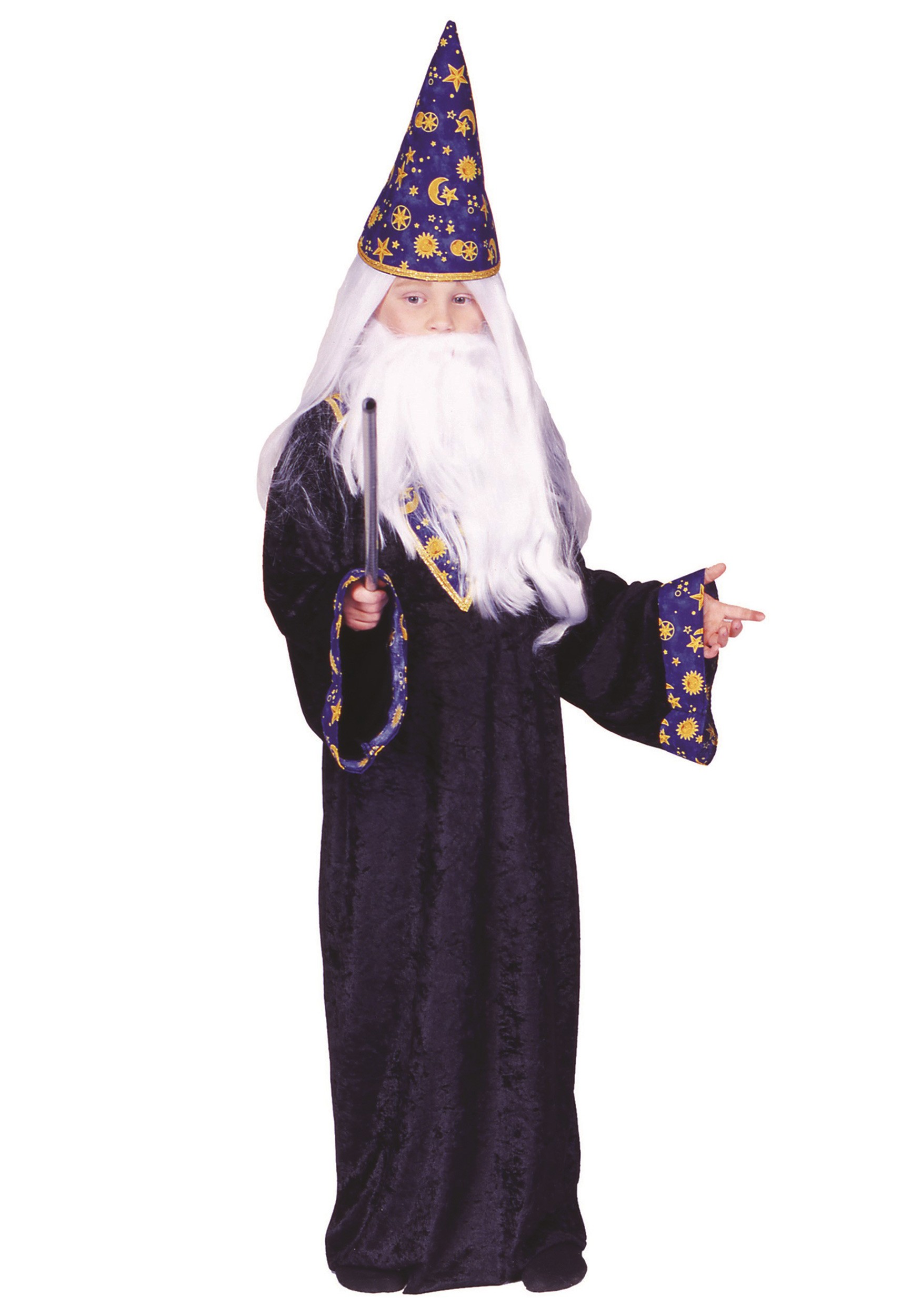 Child Magic Wizard Costume Robe