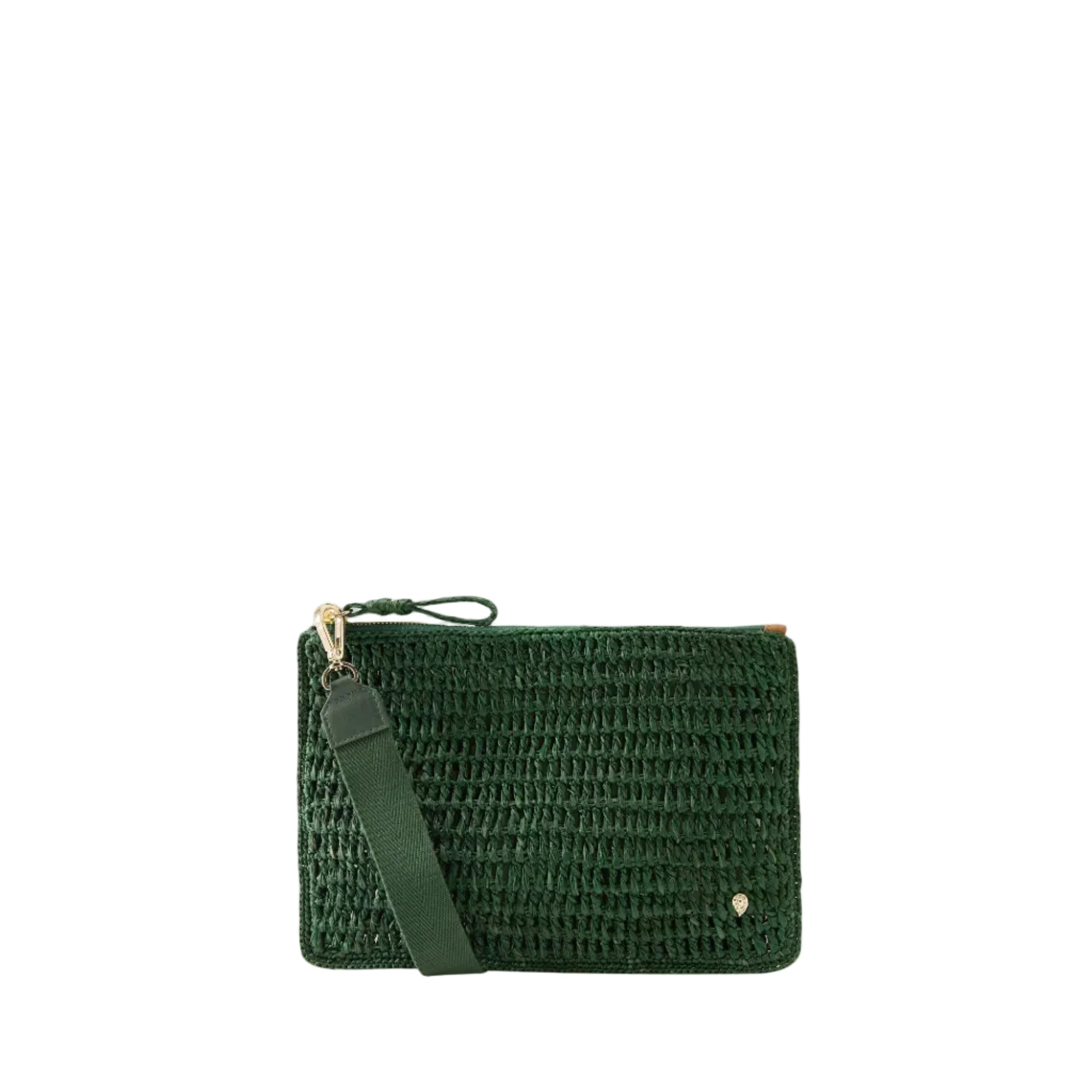 Dayani Raffia Crochet Pouch