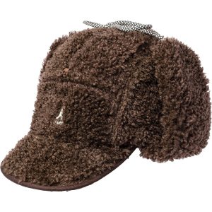 Faux Shearling Utility Flap Cap