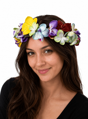 Hawaiian Lei Headband Accessory