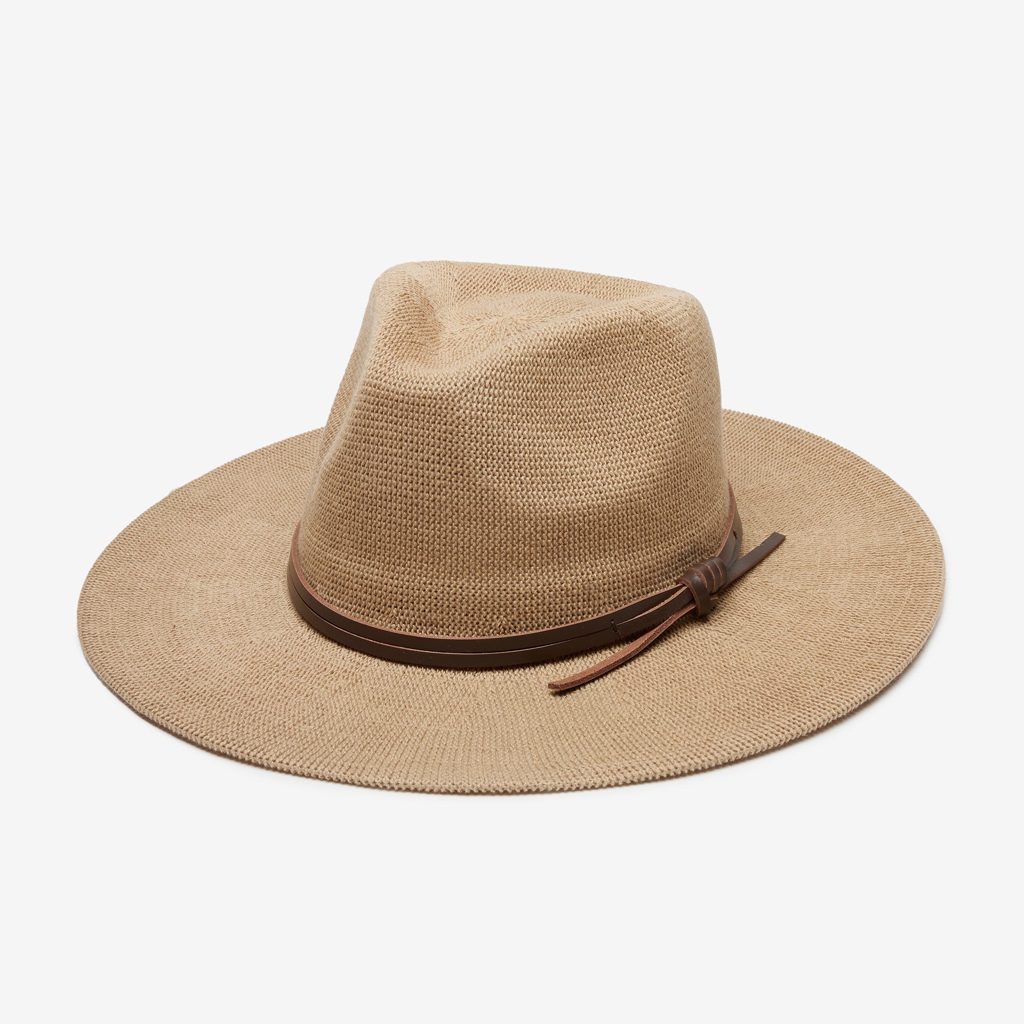 Hudson Mesh Panama Fedora | Tan