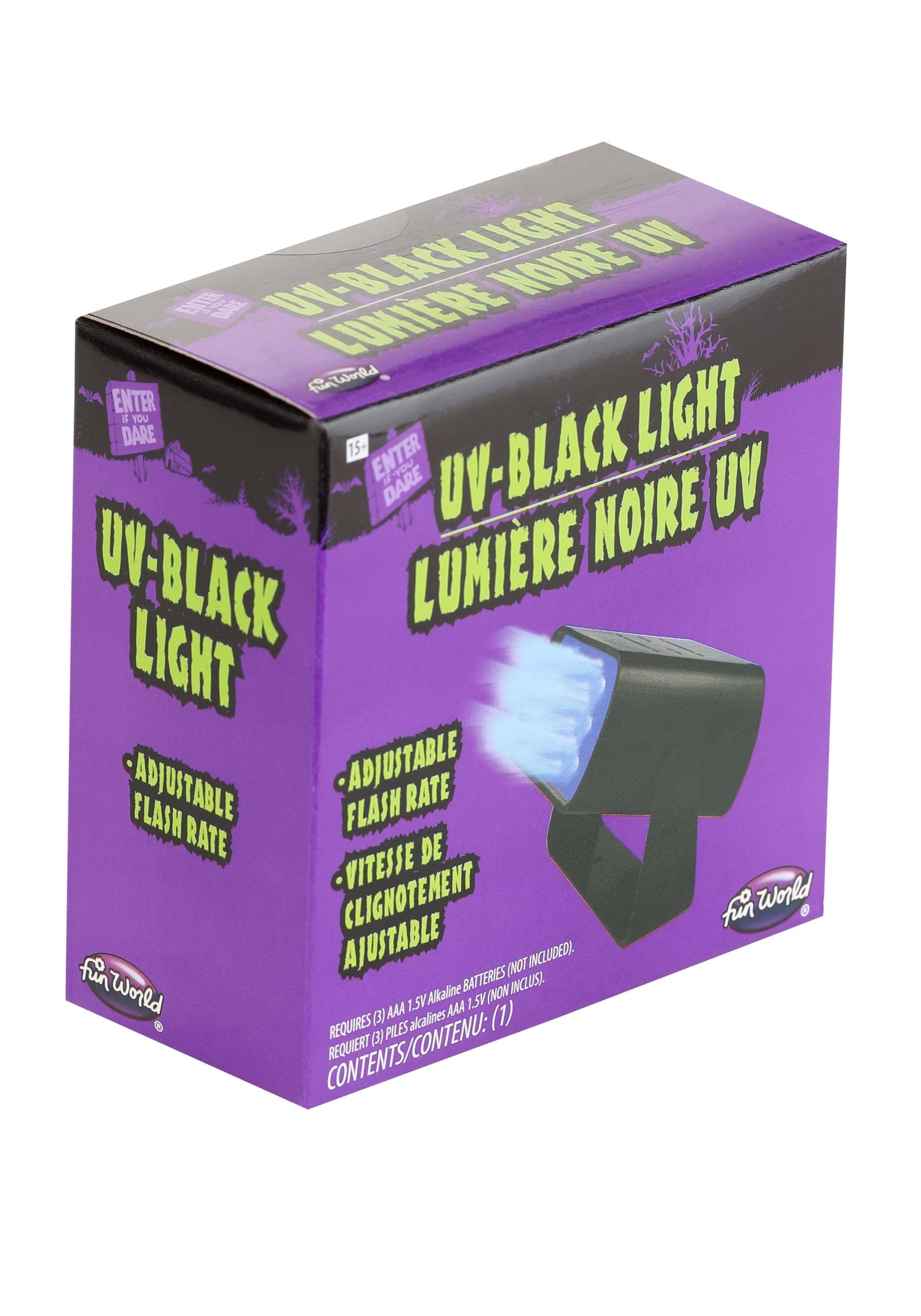 Intense UV-Black Light Decoration