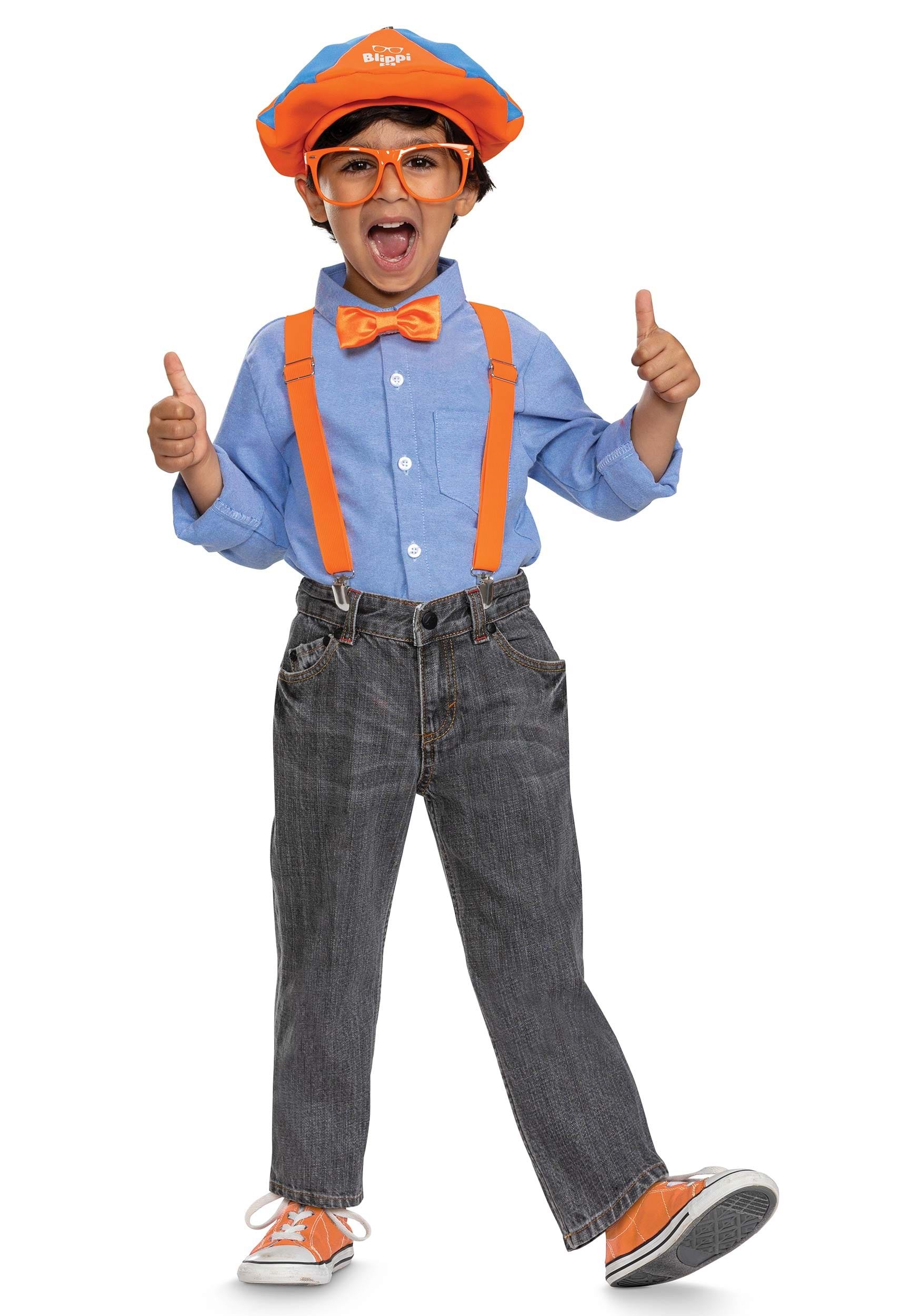 Kid's Blippi Costume Kit