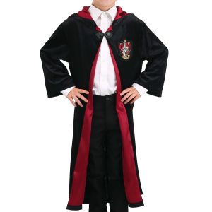 Kid's Harry Potter Deluxe Gryffindor Robe Costume