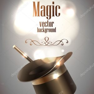 Magic vector background