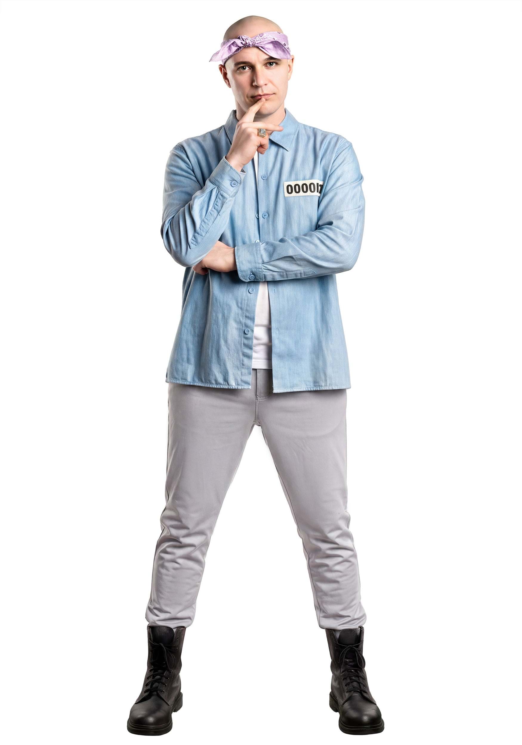 Men's PhD Prisoner Costume Kit