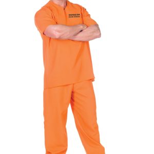 Men's Public Offender Inmate Costume