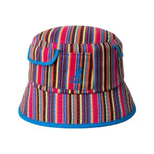 Multi Color Stripe Bucket