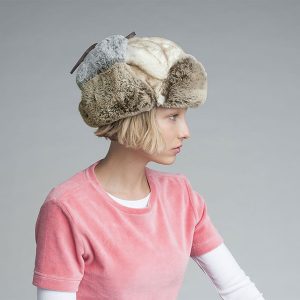 Multi Faux Fur Trapper