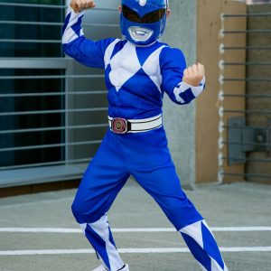 Power Rangers Boys Blue Ranger Costume