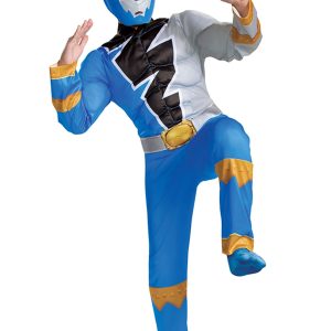 Power Rangers Dino Fury Blue Ranger Costume for Kids