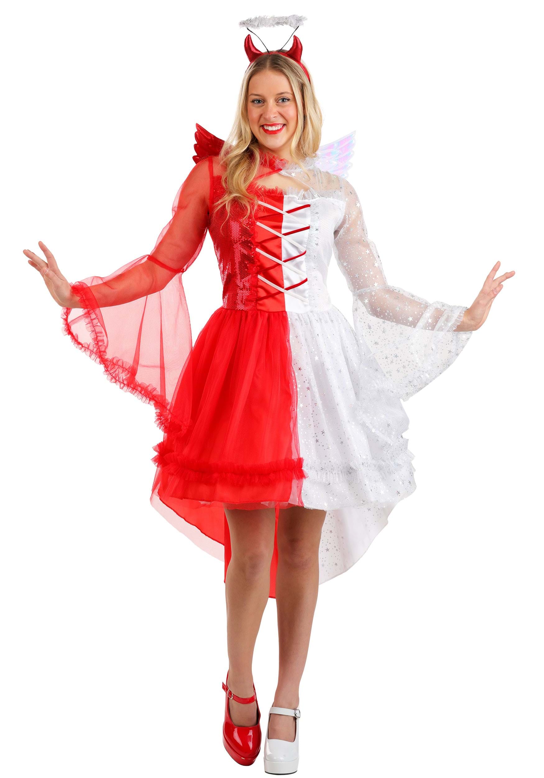 Women's Angelic Devil Costume