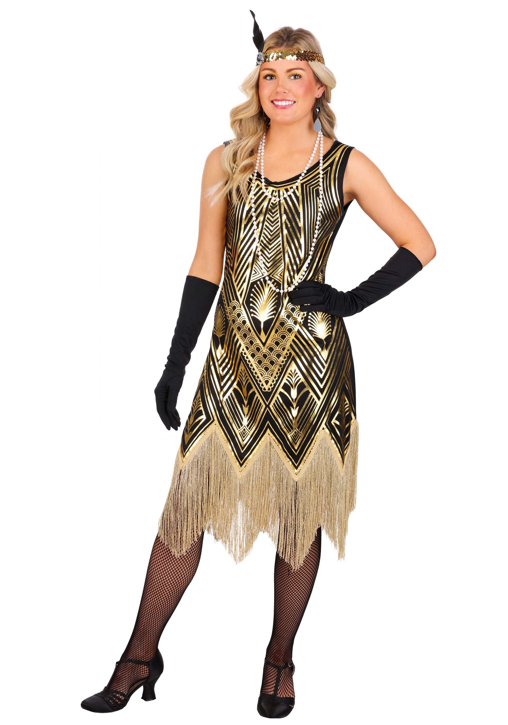 Women's Art Deco Flapper Costume
