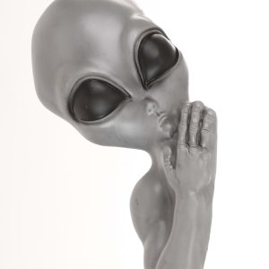 14-Inch Alien Tree Peeker Decoration
