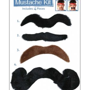 4 Piece Mustache Kit