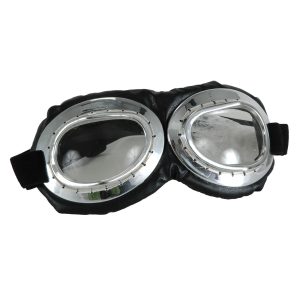 Aviator Goggles Silver