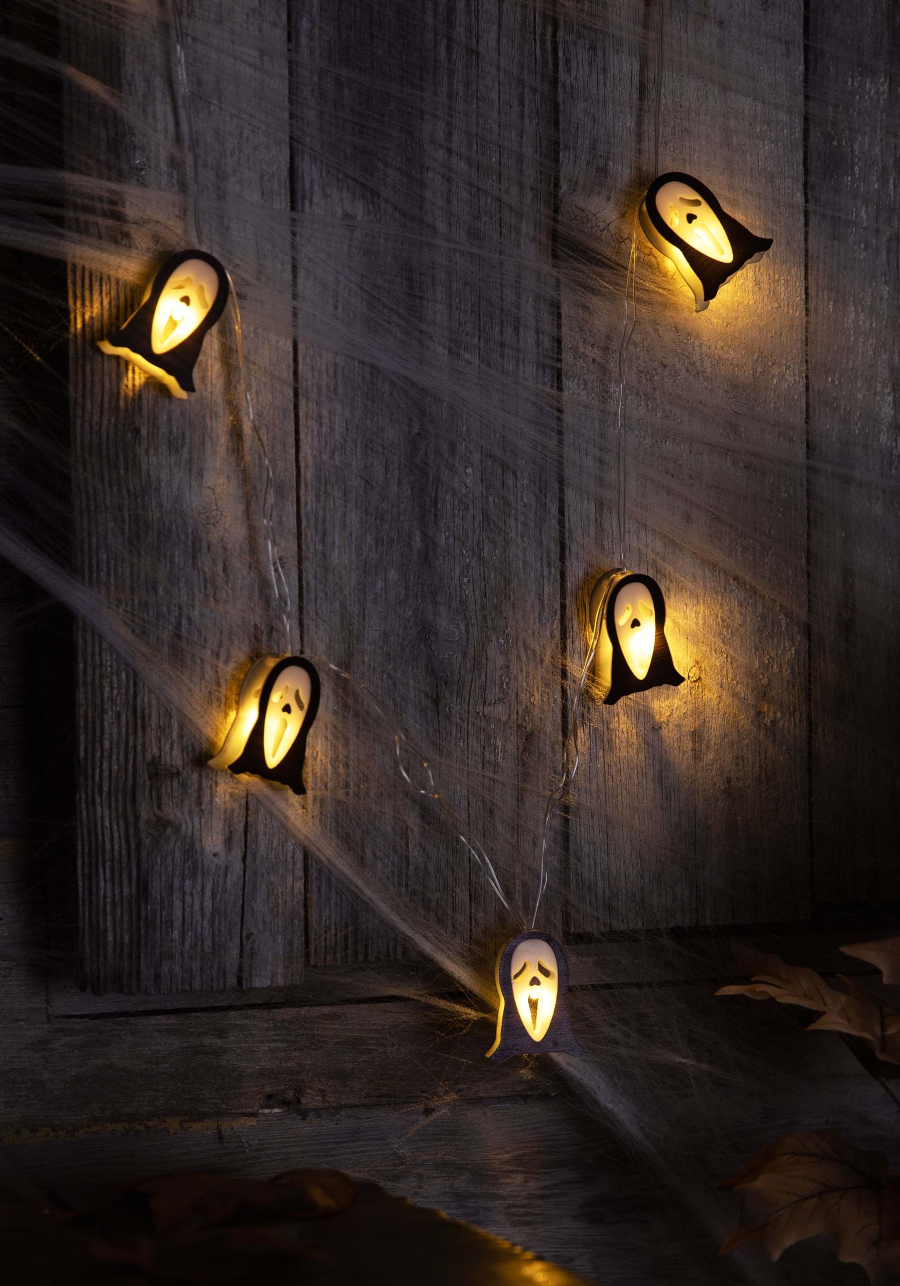 Ghost Face String Lights Decoration