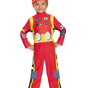Boy's Toddler Red Mickey Roadster Costume