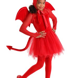 Girl's Darling Devil Costume