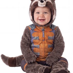 Infant Marvel Guardians of the Galaxy Deluxe Rocket Raccoon Costume Jumper