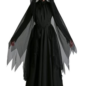 Lady in Black Women's Ghost Costume