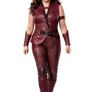 Plus Size Marvel Deadpool & Wolverine Deluxe Elektra Costume for Women