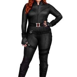 Plus Size Premium Marvel Black Widow Costume for Women