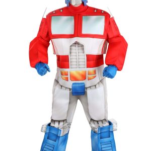 Plus Size Transformers Retro Optimus Prime Adult Costume