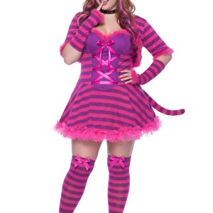 Plus Size Women's Sexy Wonderland Cat Costume