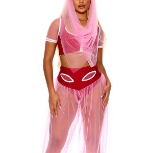 Women's Flirty Dream of Me Genie Costume