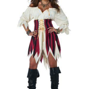 Women's Sultry Sea Pirate Costume
